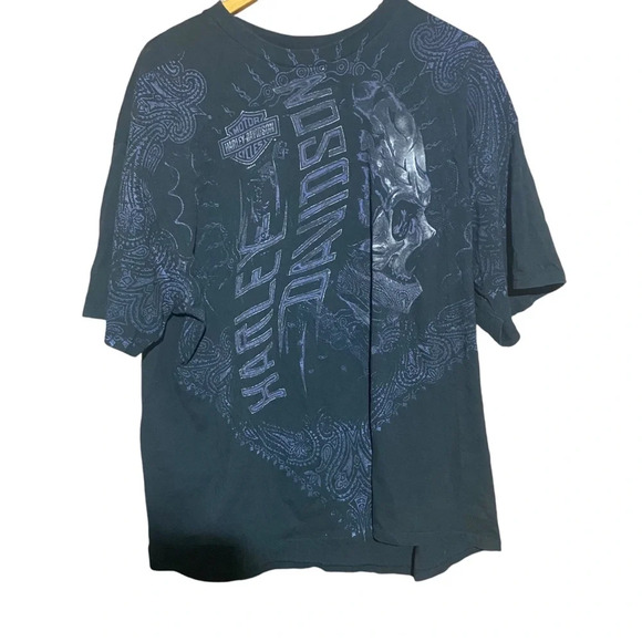 Harley-Davidson Other - Harley Davidson Thunder Mountain Loveland Colorado Black Graphic Shirt Size 2X